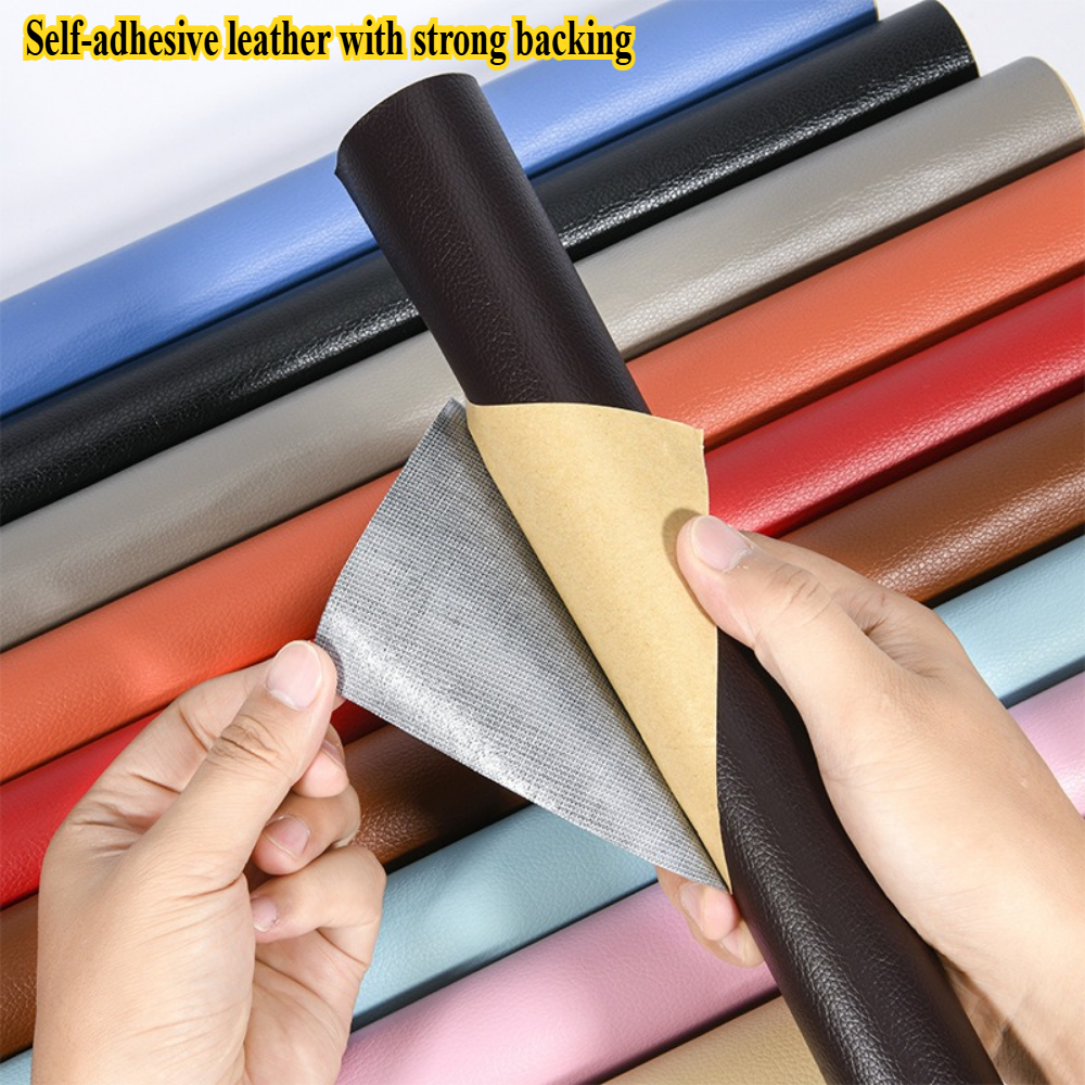 Self-adhesive Leather Patches  - مراجعة Art Craft Upholstery وسعره