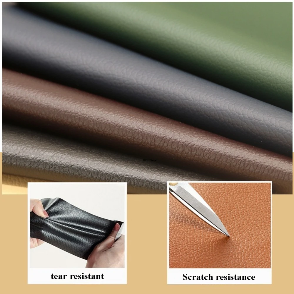 Self-adhesive Leather Patches  - مراجعة Art Craft Upholstery وسعره