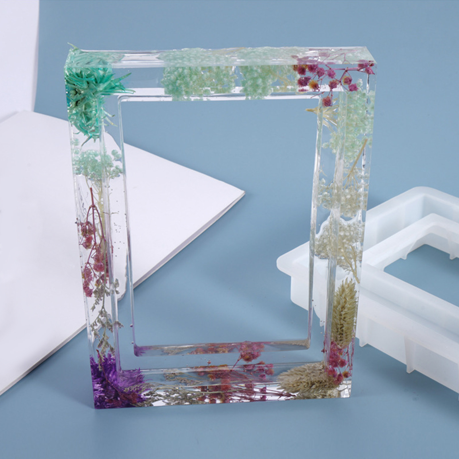 DIY Photo Frame Silicone Mold  - مراجعة Art Craft Names وسعره