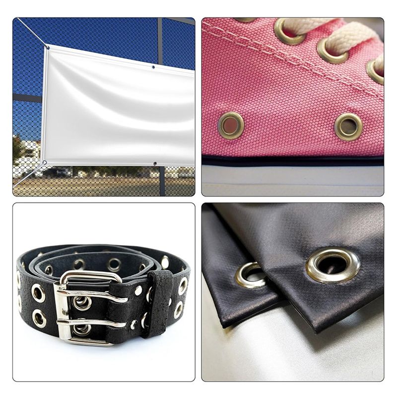ABWZ-100Pcs Grommet Eyelets To - مراجعة Leather Tooling Kit وسعره