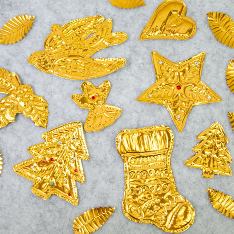DIY Gold Foil Art Relief Chris - مراجعة Art Craft Paper وسعره
