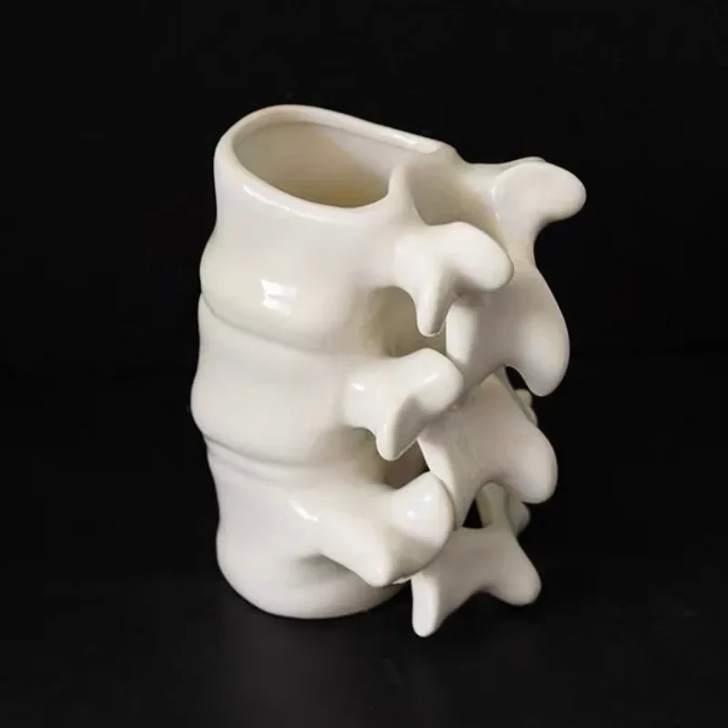 Creative Ceramic Spine Coffee  - مراجعة Art Craft Vase وسعره