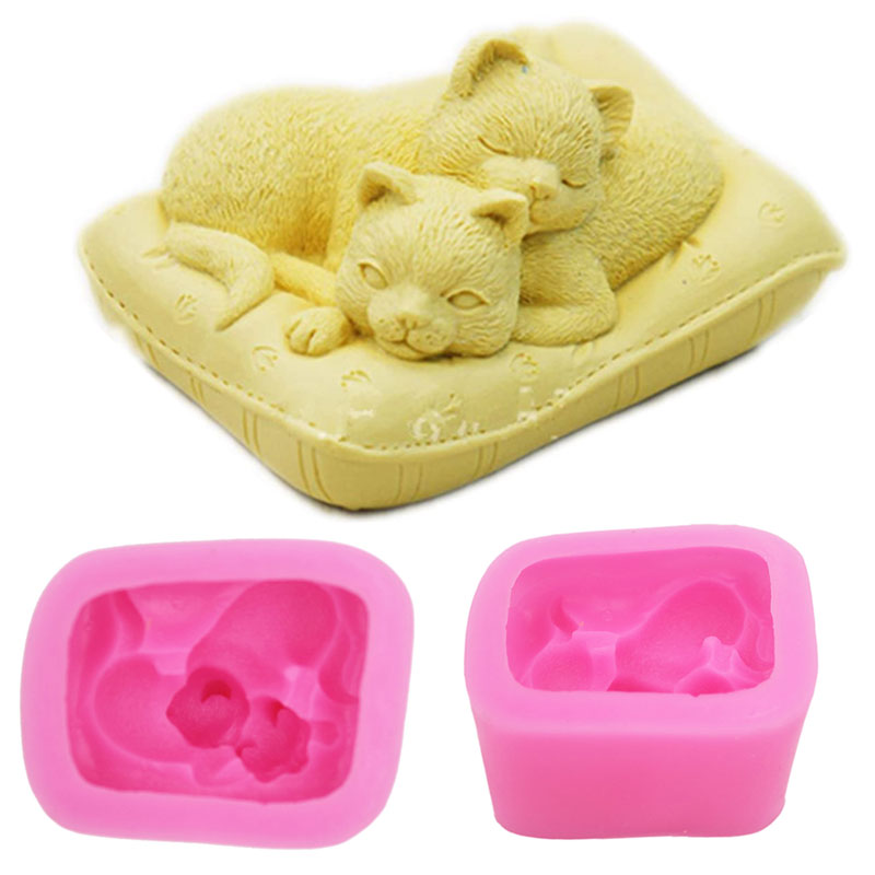 Non-Stick Silicone Cat Mould 3 - مراجعة Art Craft Cat وسعره