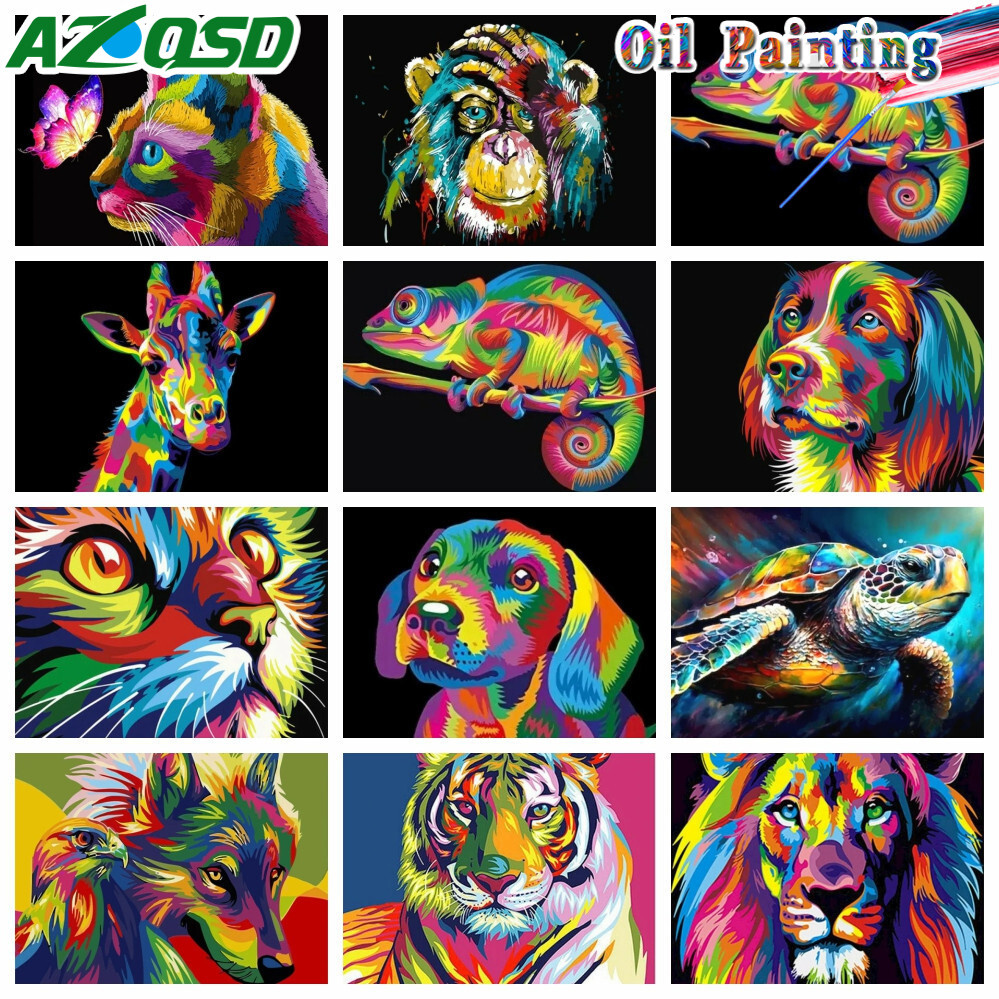 AZQSD Adult Paint By Numbers A - مراجعة Art Craft Cat وسعره