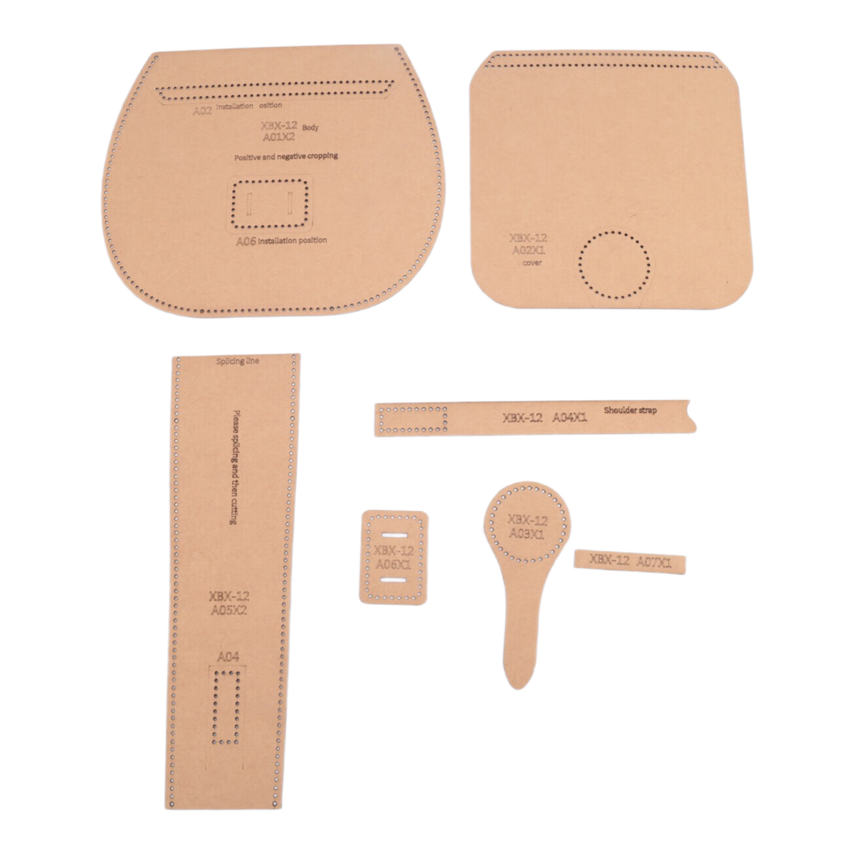 A06K DIY Leather Tool Kit Kraf - مراجعة Leather Tooling Kit وسعره