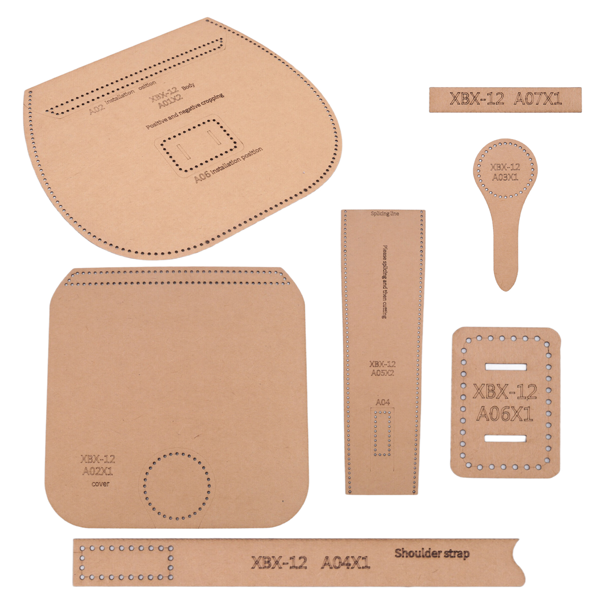 A06K DIY Leather Tool Kit Kraf - مراجعة Leather Tooling Kit وسعره