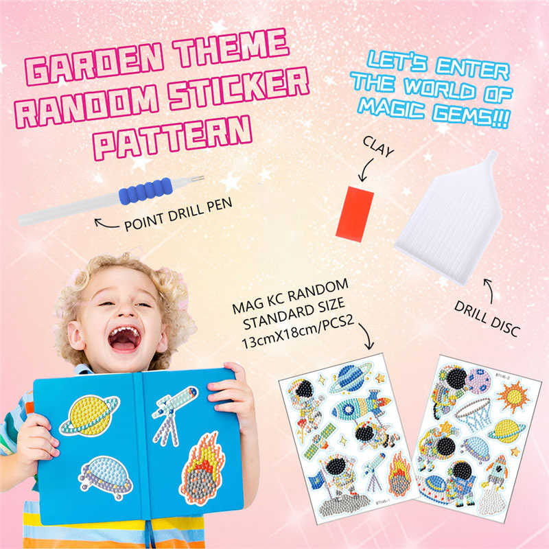 Space Diamond Art Kit For Kids - مراجعة Art And Craft Rocket وسعره
