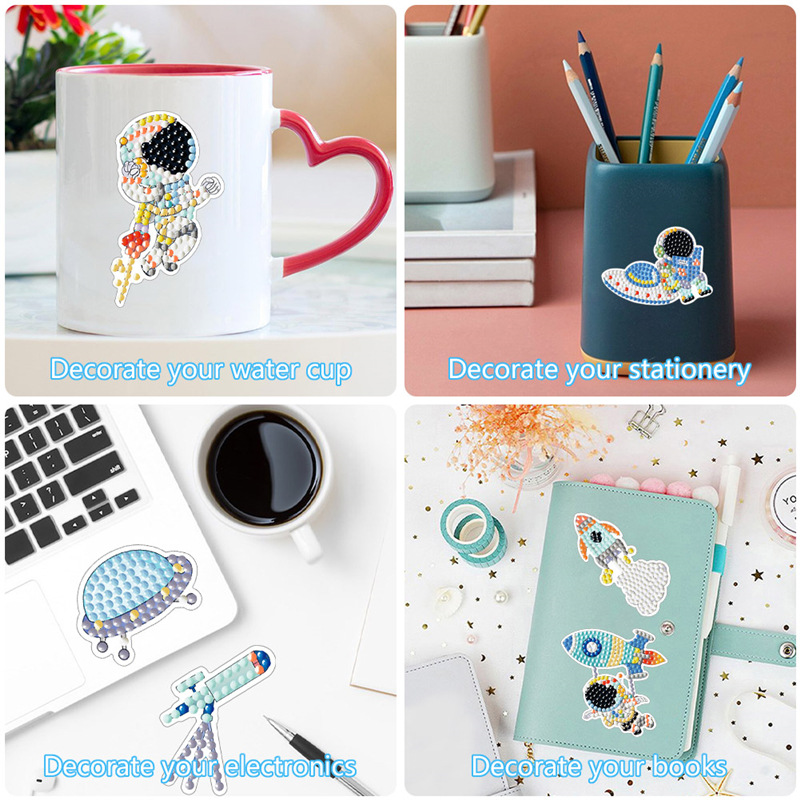 Space Diamond Art Kit For Kids - مراجعة Art And Craft Rocket وسعره