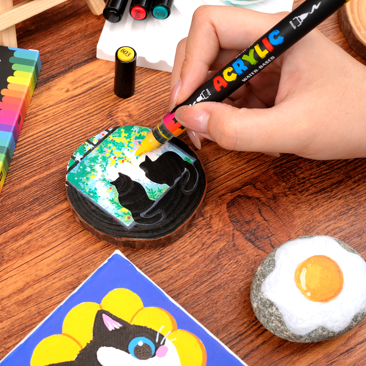 Dual-Tip Acrylic Marker Set, 1 - مراجعة Art Craft Using Paper وسعره