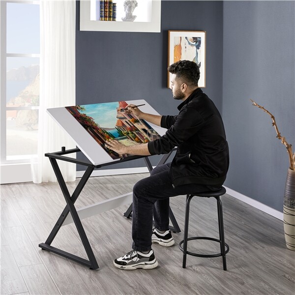 Art Desk Drafting Table Craft  - مراجعة Art Craft Table وسعره