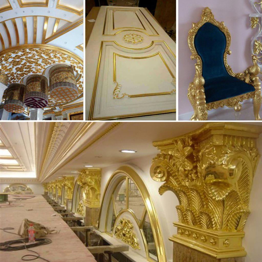 Imitation Golden Leaf Gold Foi - مراجعة Art Craft Paper وسعره