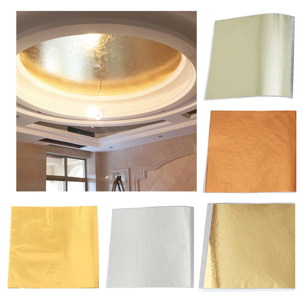 Imitation Golden Leaf Gold Foi - مراجعة Art Craft Paper وسعره