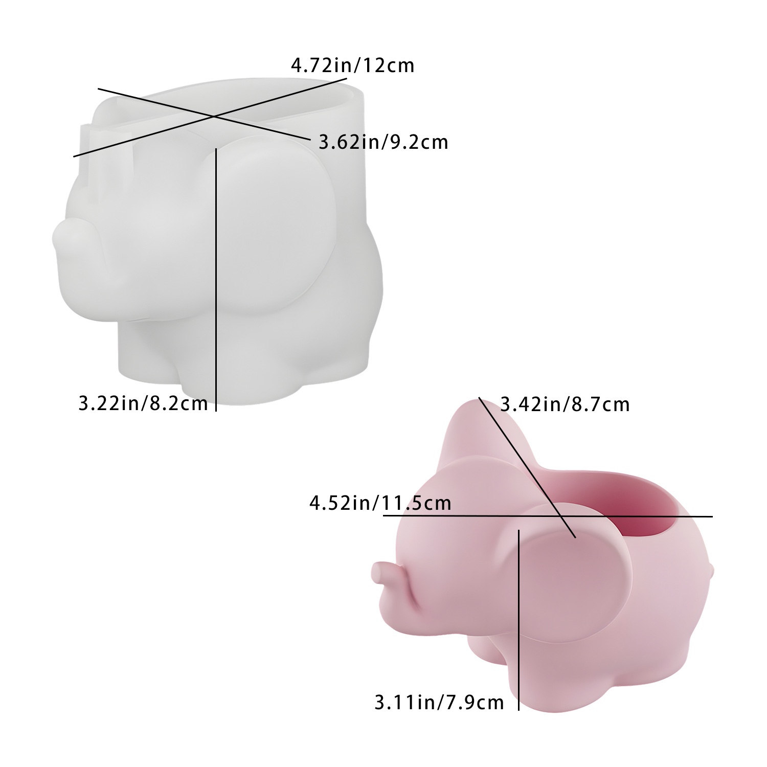 DIY Elephant Storage Cup Resin - مراجعة Art Craft Vase وسعره