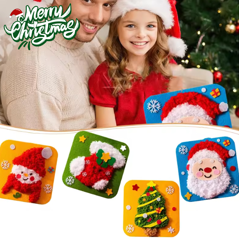 Preschool DIY Felt Art Set Edu - مراجعة Art Craft Christmas Ideas وسعره