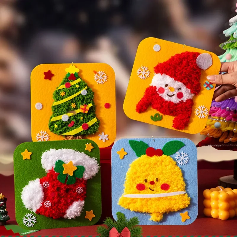 Preschool DIY Felt Art Set Edu - مراجعة Art Craft Christmas Ideas وسعره