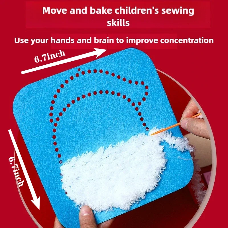 Preschool DIY Felt Art Set Edu - مراجعة Art Craft Christmas Ideas وسعره