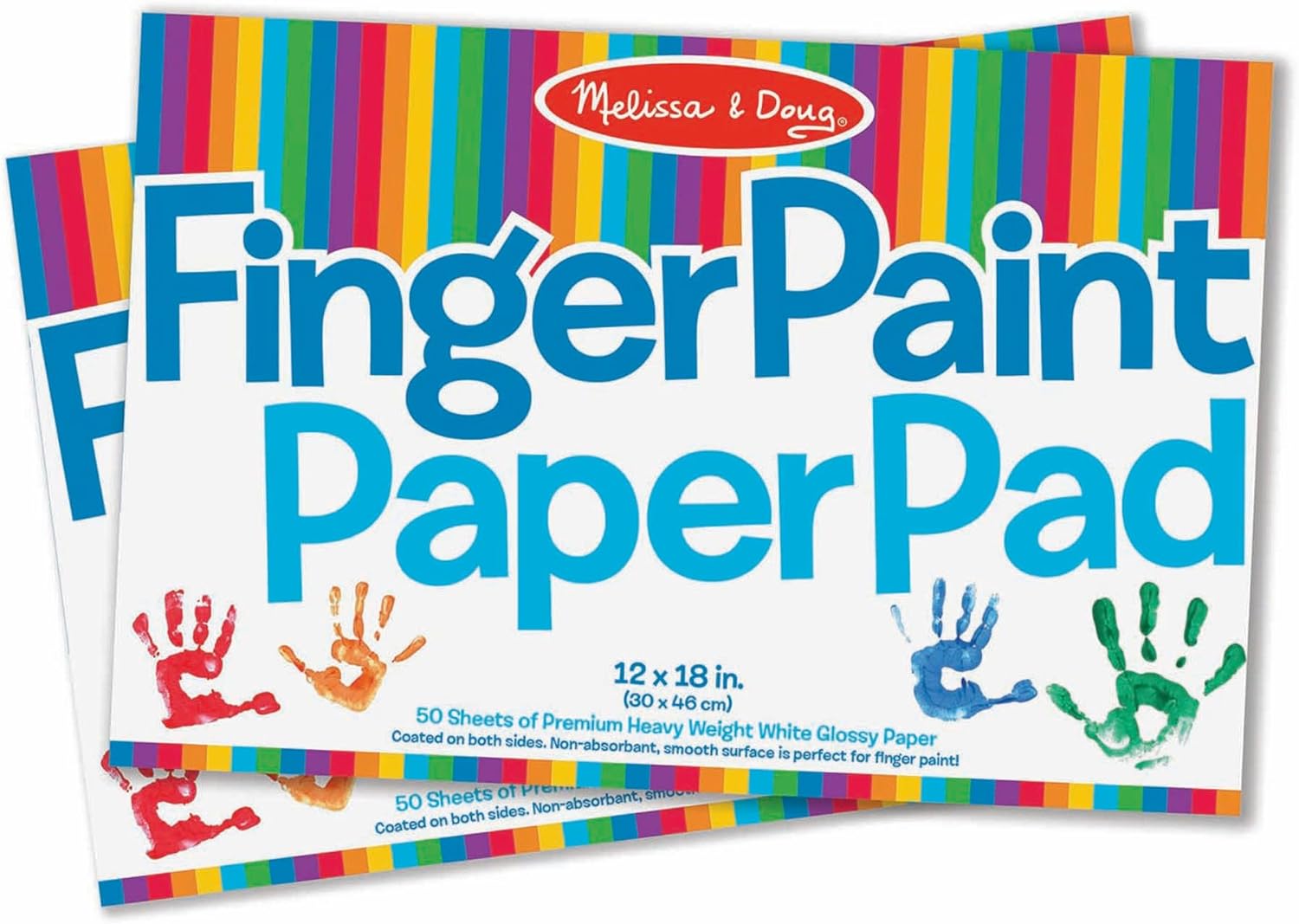 Finger Paint Paper Pad 2-Pack  - مراجعة Art Craft Activities وسعره