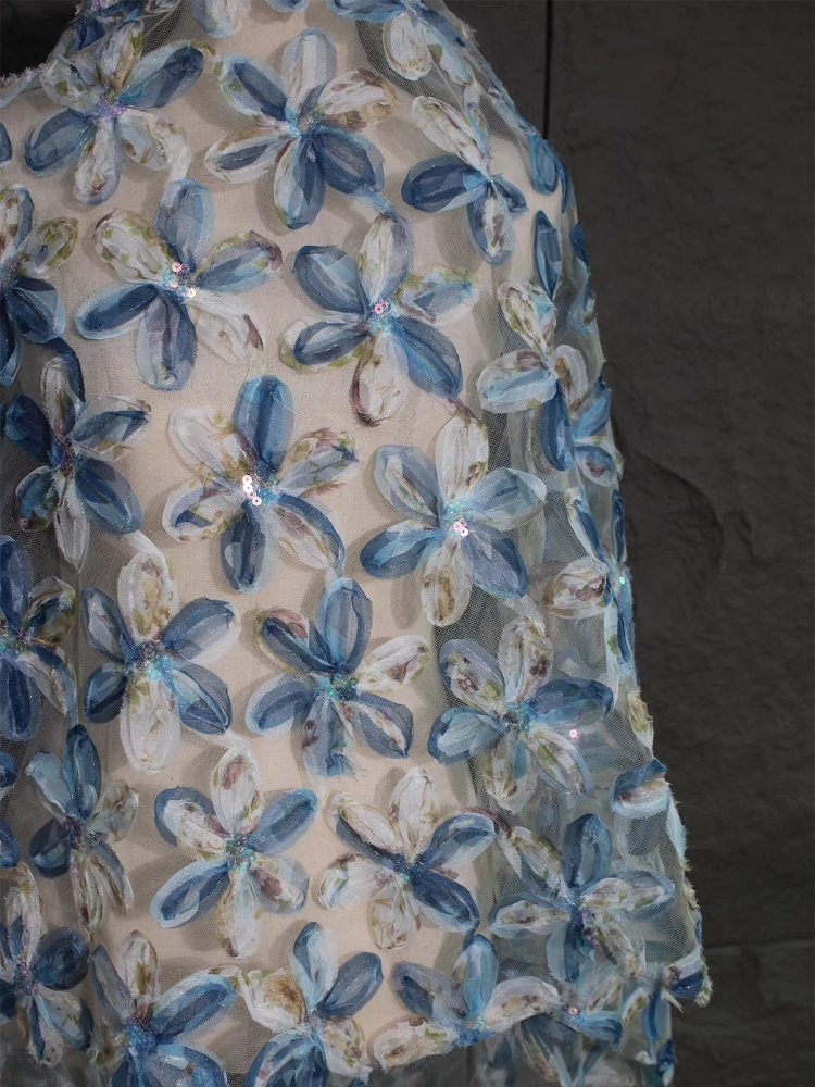 Mesh Sequin Fabric Embroidered - مراجعة Art Craft Upholstery وسعره