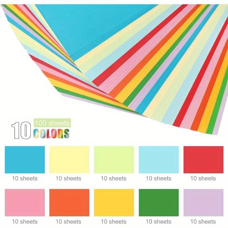 100Sheets A4 Colored Cardstock - مراجعة Art Craft Using Paper وسعره