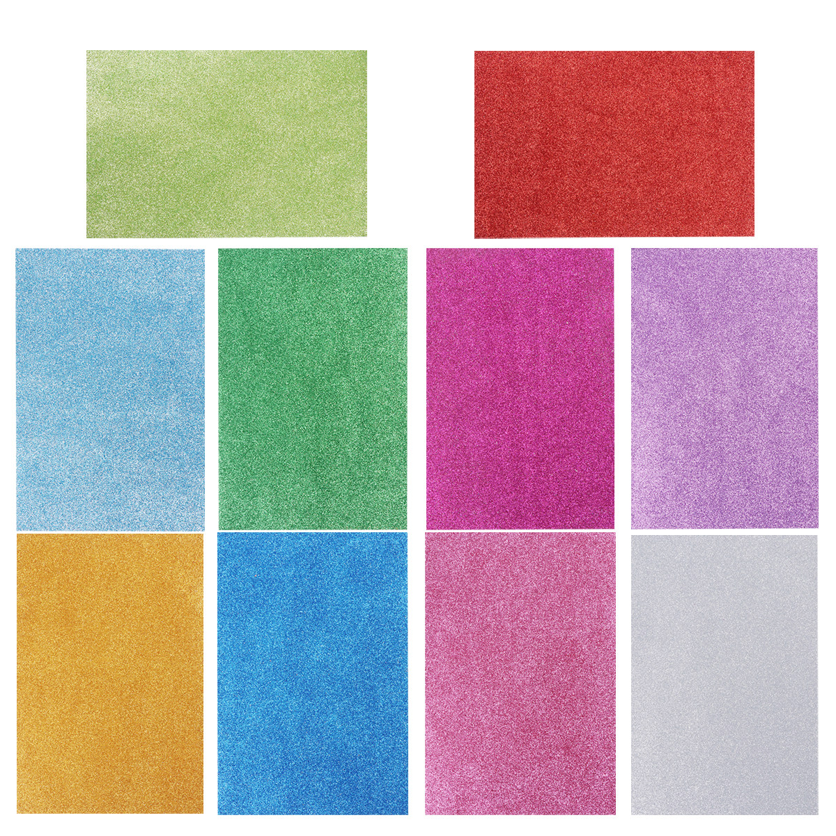 20Pcs Thickened Glitter Sponge - مراجعة Art Craft Paper وسعره