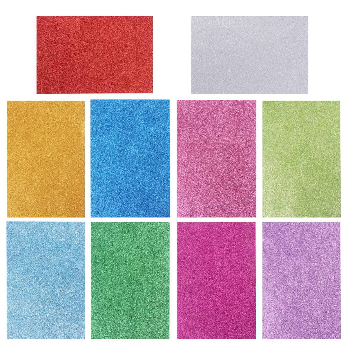 20Pcs Thickened Glitter Sponge - مراجعة Art Craft Paper وسعره