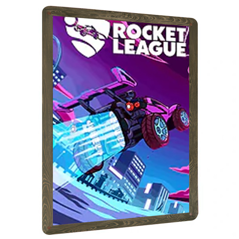 Rocket League Game Theme Metal - مراجعة Art And Craft Rocket وسعره