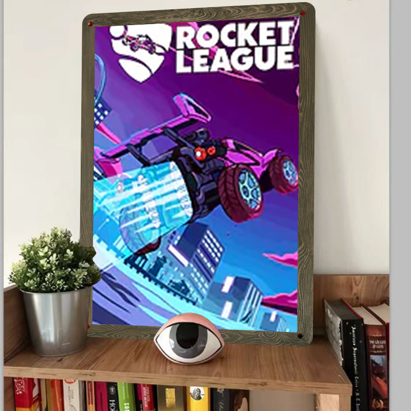 Rocket League Game Theme Metal - مراجعة Art And Craft Rocket وسعره
