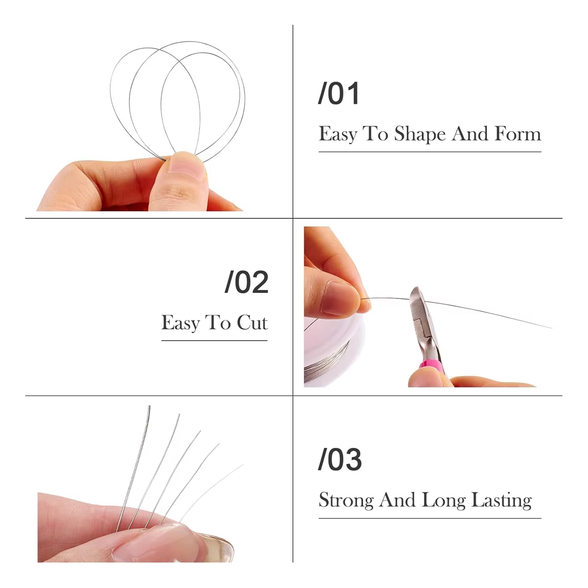 0.2-0.6mm Flexible Anti-Rust S - مراجعة Art Craft Wire وسعره