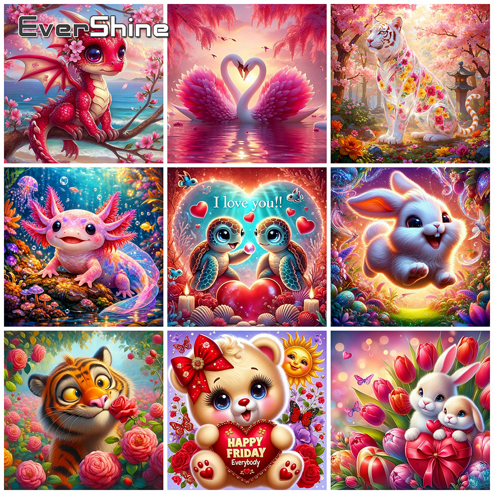 EverShine DIY Diamond Mosaic T - مراجعة Wallpaper Art And Craft وسعره