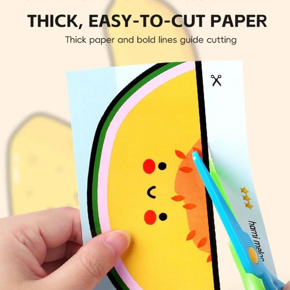 Safety Children Paper Cuttings - مراجعة Art Craft Using Paper وسعره