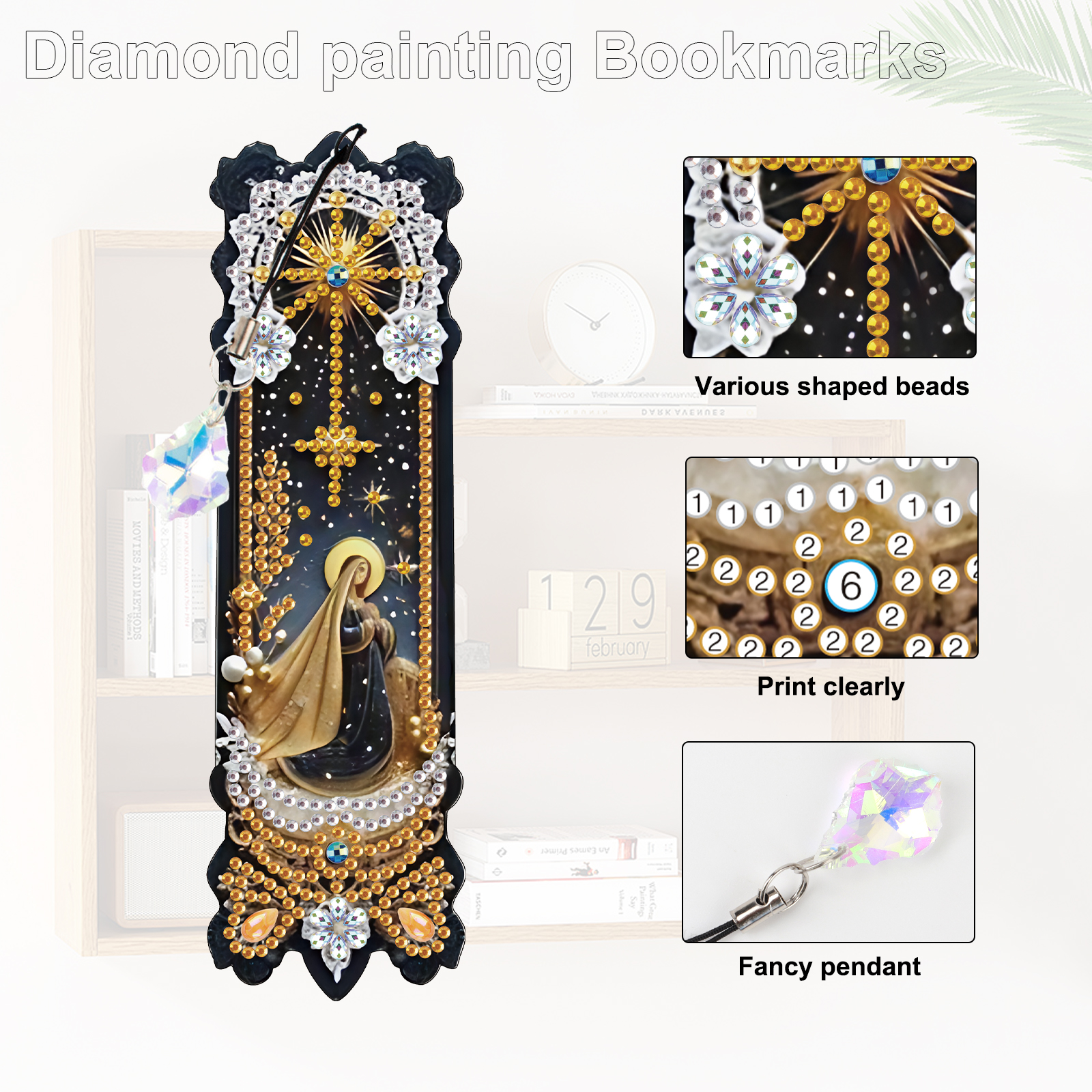 3Pcs Diamond Art Painting Book - مراجعة Art Craft Flower وسعره