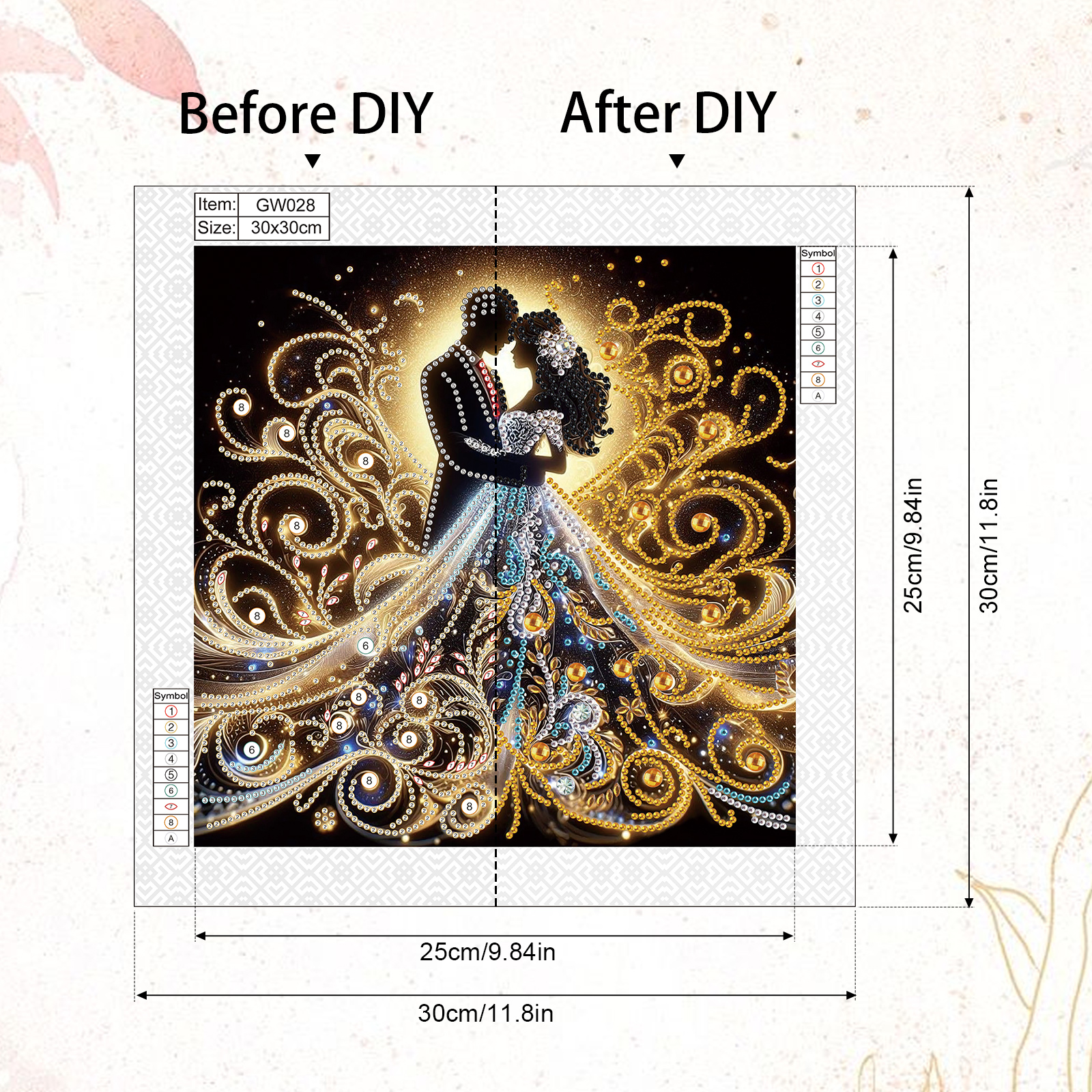 5D DIY Diamond Painting Flower - مراجعة Art Craft Flower وسعره