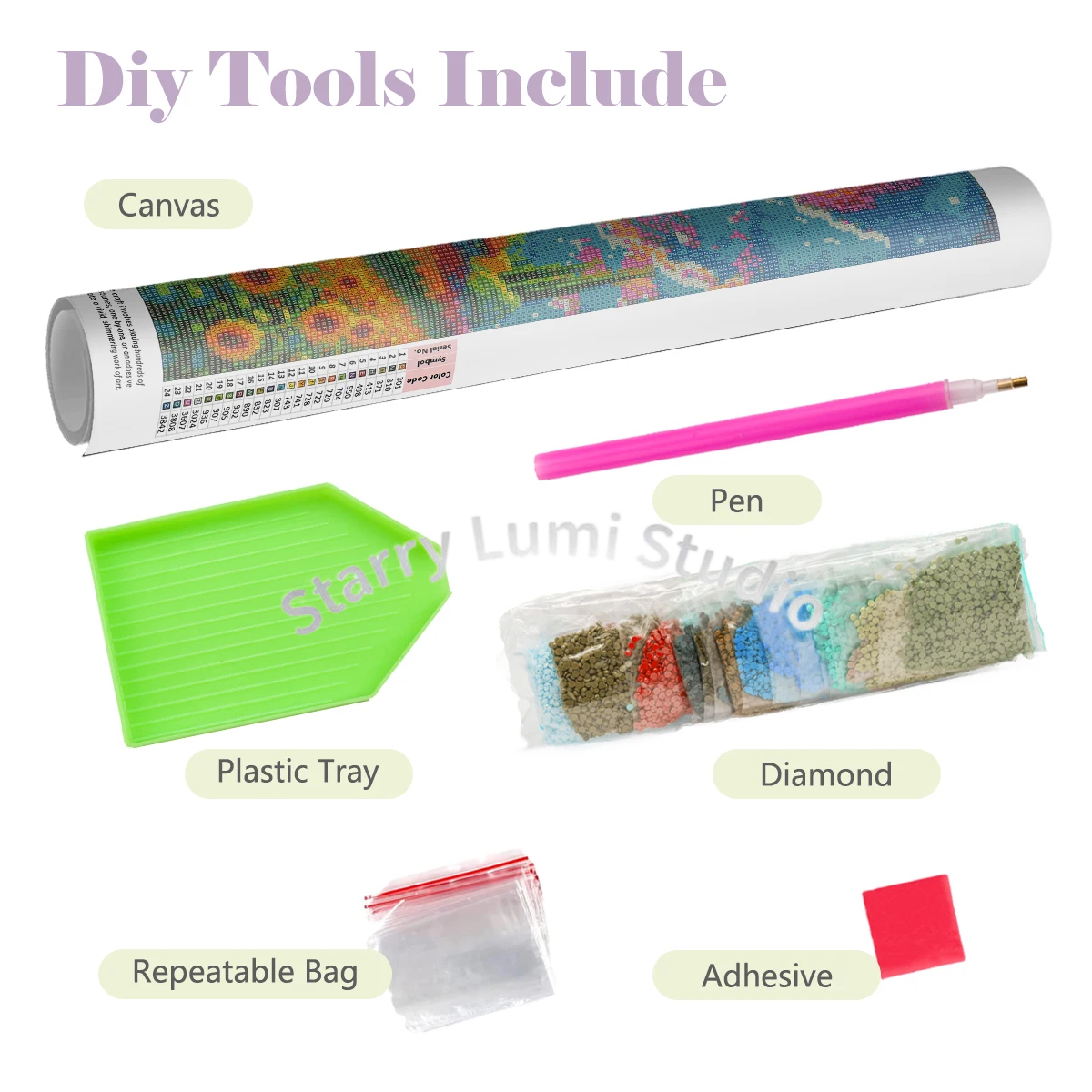 5D DIY Diamond Painting Kit, C - مراجعة Art Craft Cat وسعره