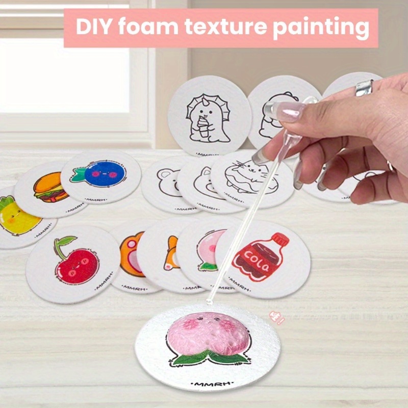 10Pcs Round/Flower/Love heart  - مراجعة Art Craft Activities وسعره