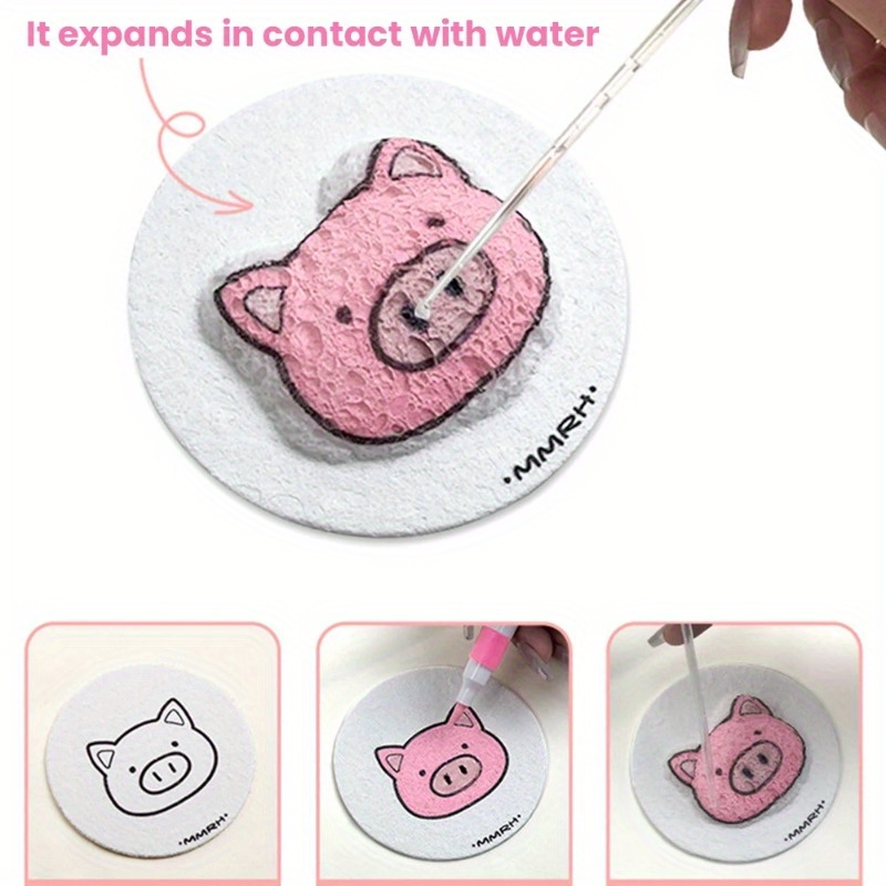 10Pcs Round/Flower/Love heart  - مراجعة Art Craft Activities وسعره