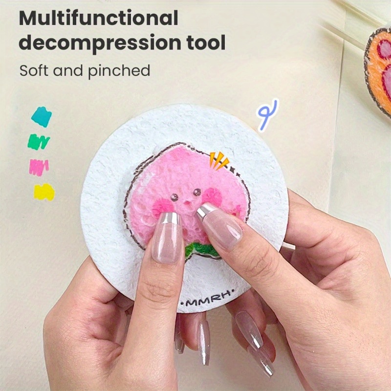 10Pcs Round/Flower/Love heart  - مراجعة Art Craft Activities وسعره