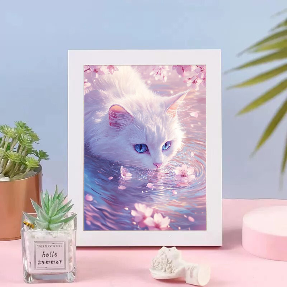 5D Diamond Painting Cat Lover  - مراجعة Wallpaper Art And Craft وسعره