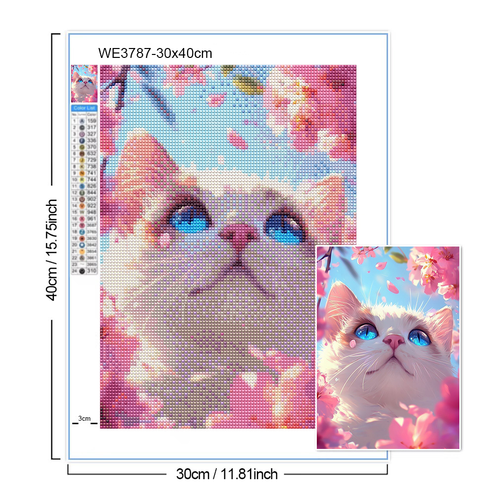 5D Diamond Painting Cat Lover  - مراجعة Wallpaper Art And Craft وسعره