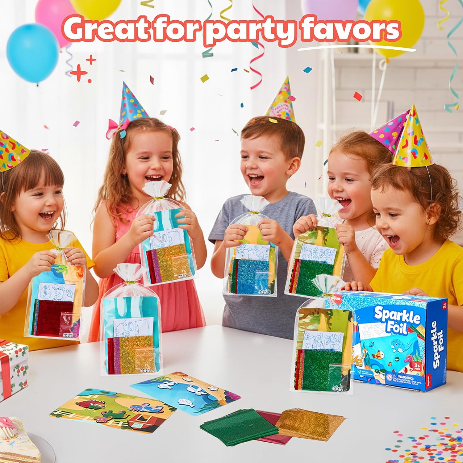 Foil Craft Party Favors Kit, 2 - مراجعة Art Craft Activities وسعره
