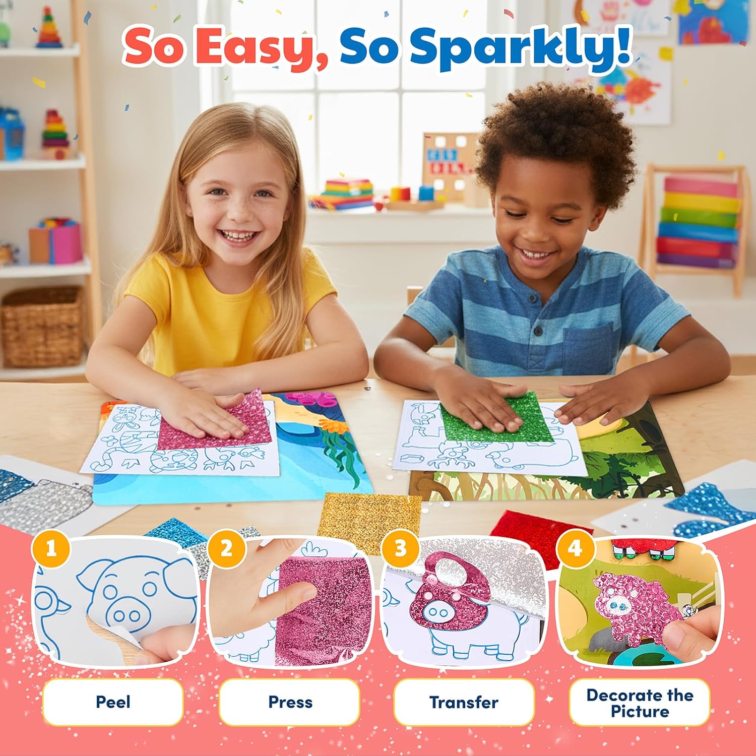 Foil Craft Party Favors Kit, 2 - مراجعة Art Craft Activities وسعره
