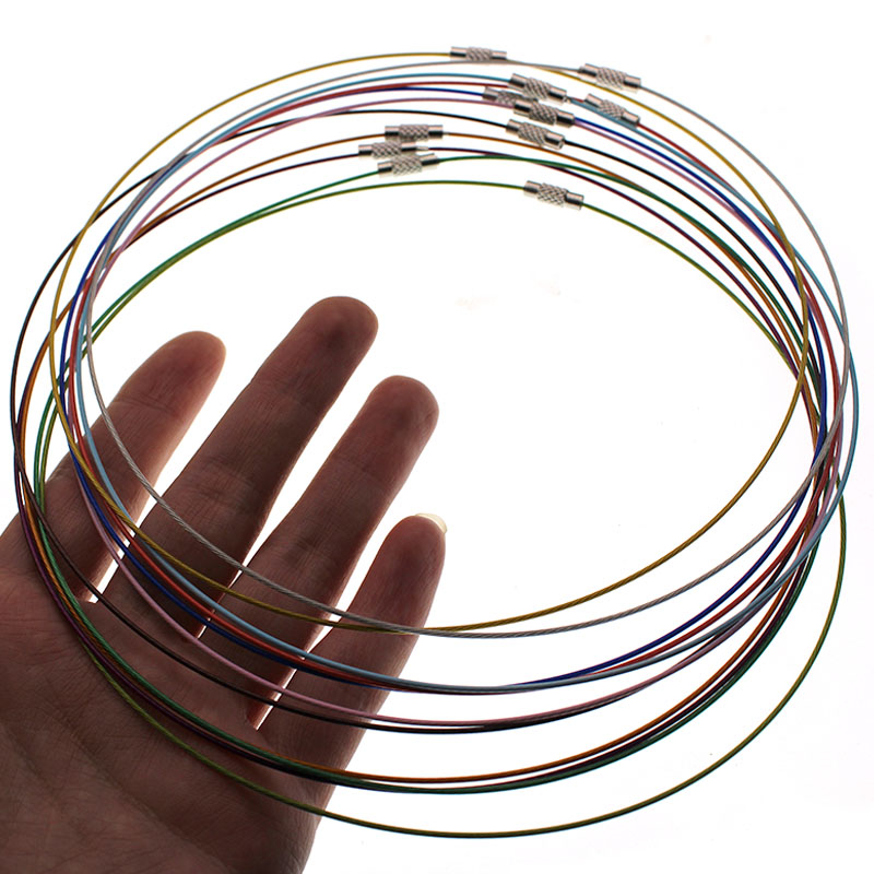 10pc/lot 1mm Stainless Steel C - مراجعة Art Craft Wire وسعره