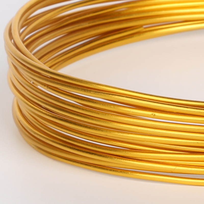 Soft Gold Aluminium Wire 1/1.5 - مراجعة Art Craft Wire وسعره