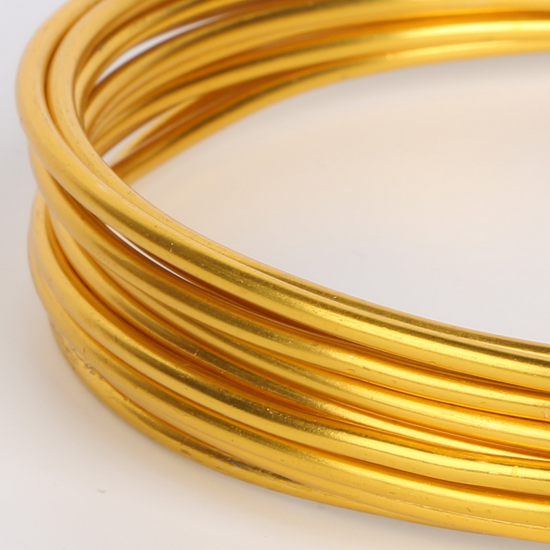 Soft Gold Aluminium Wire 1/1.5 - مراجعة Art Craft Wire وسعره