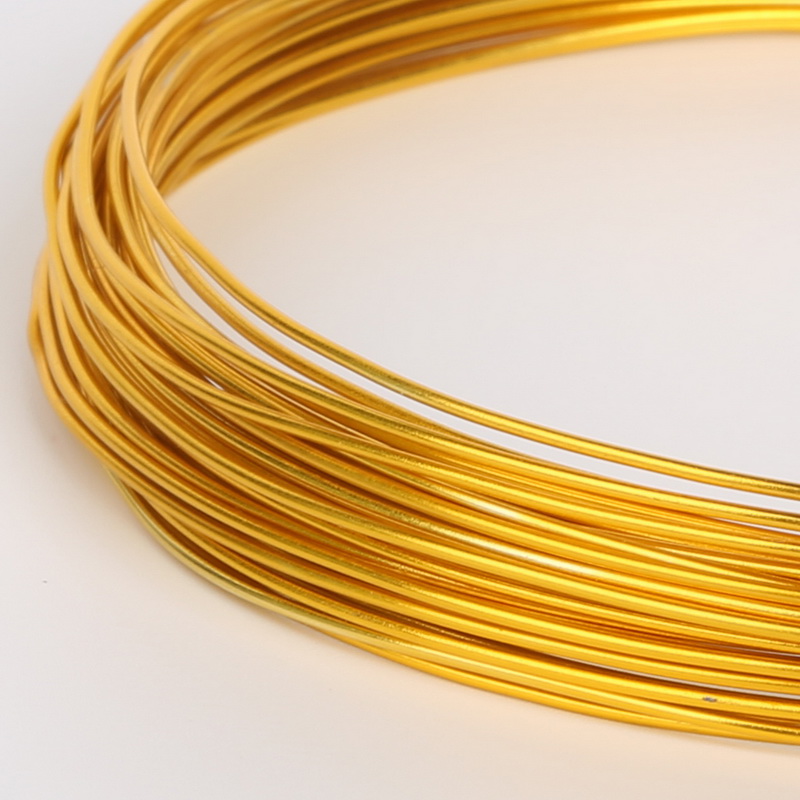 Soft Gold Aluminium Wire 1/1.5 - مراجعة Art Craft Wire وسعره