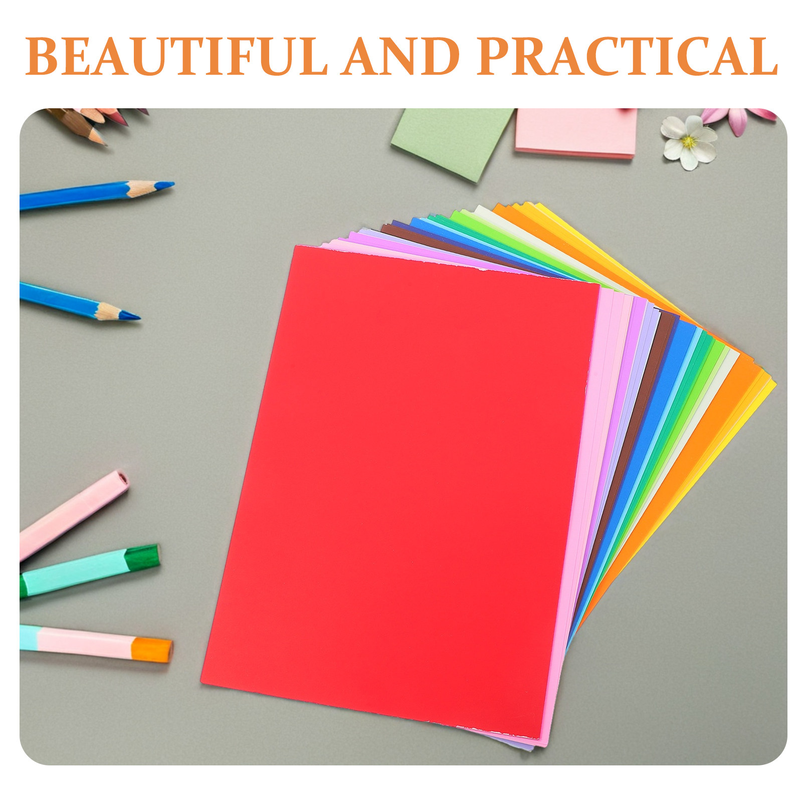 60Pcs Color Paper Cardstock St - مراجعة Art Craft Using Paper وسعره