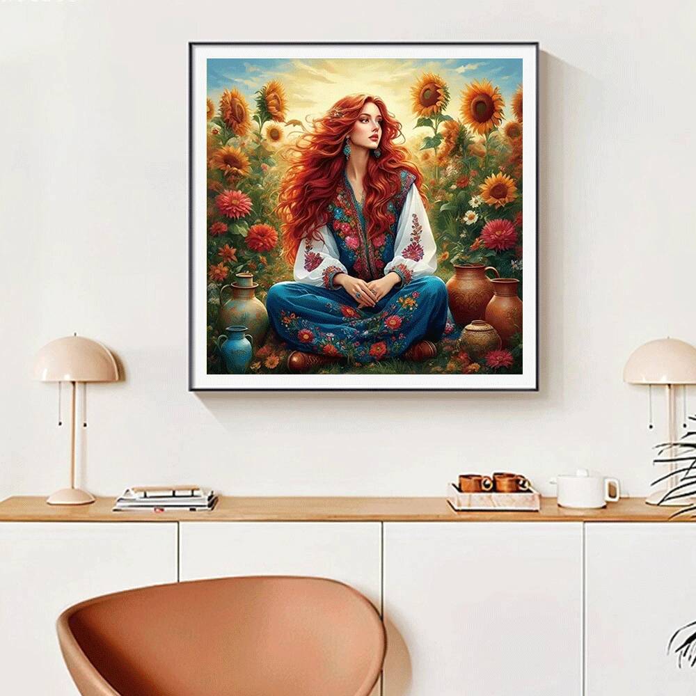 Huacan 5D DIY Diamond Painting - مراجعة Wallpaper Art And Craft وسعره