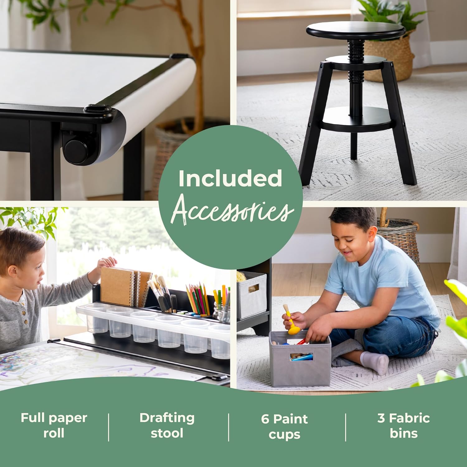 Design Studio – Black: 3-in-1  - مراجعة Art Craft Table وسعره