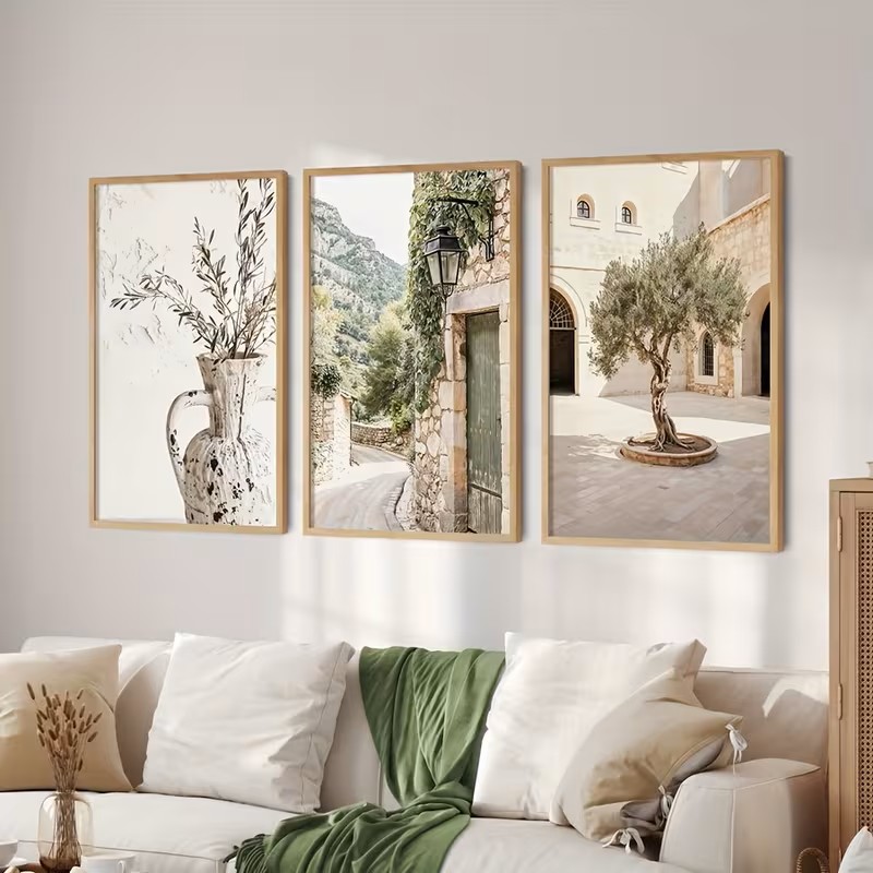 3pcs Olive Branch Vases Stone- - مراجعة Art Craft Vase وسعره