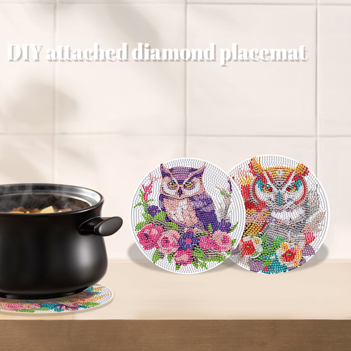 3Pcs Diamond Art Painting Plac - مراجعة Art Craft Table وسعره