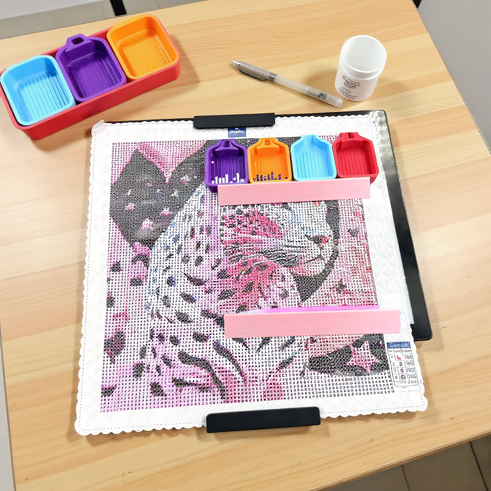 NEW Diamond Art Tray Holder Ma - مراجعة Art Craft Table وسعره